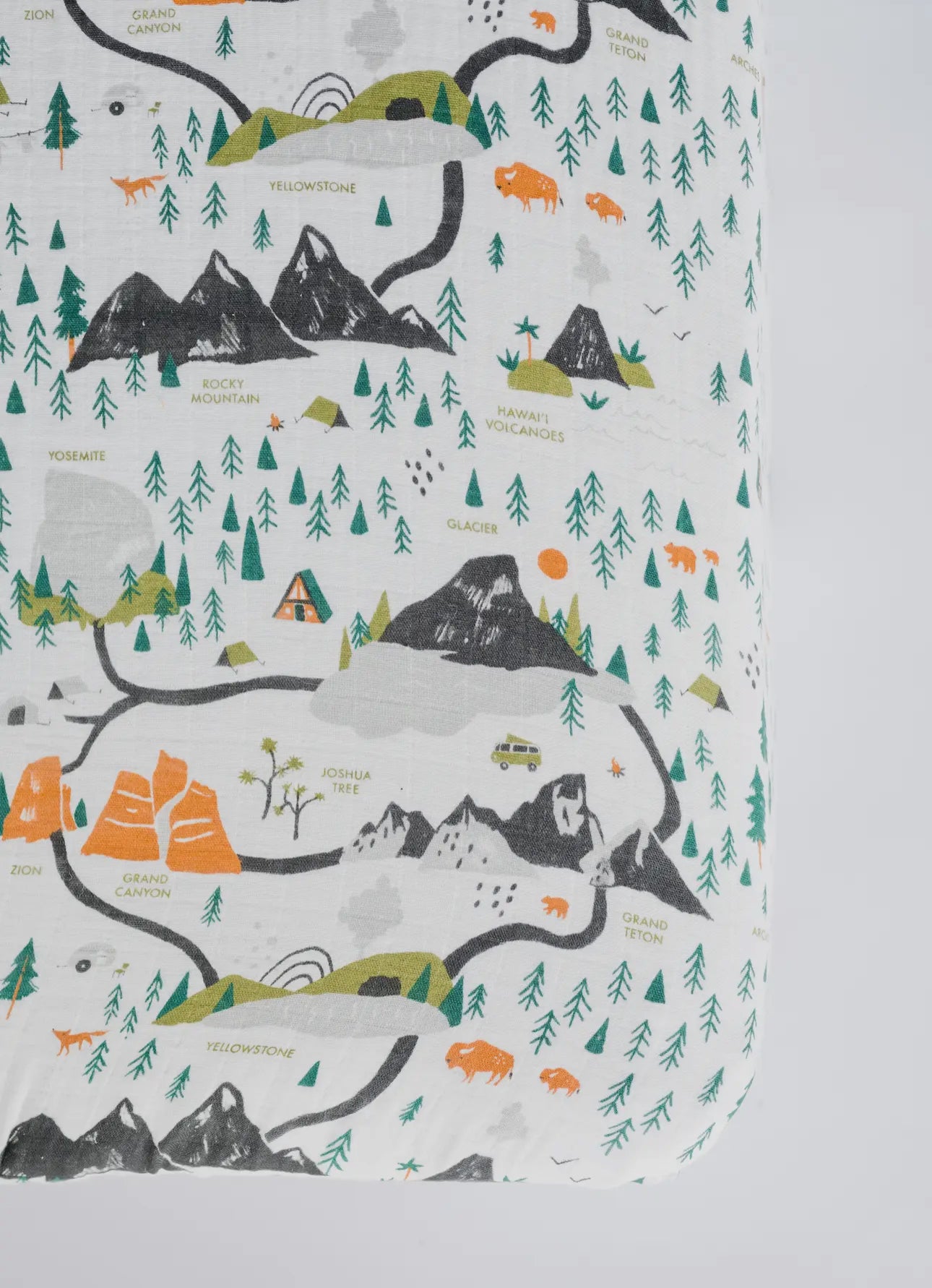 National Parks Crib Sheet