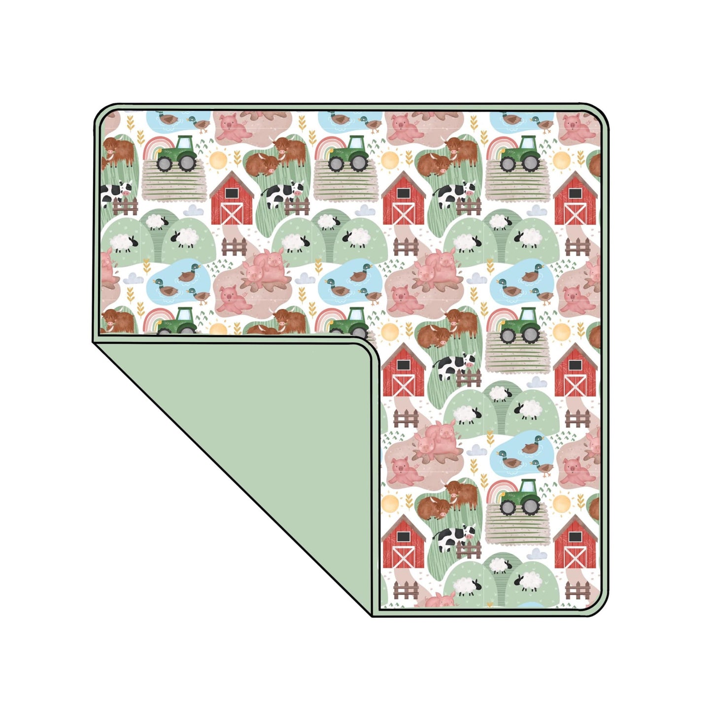 Bingo’s Barnyard Collection Presale Blankets